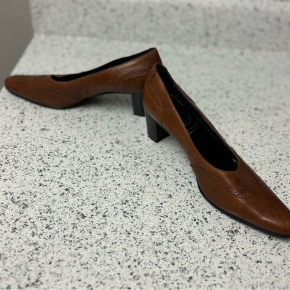 Luca Grossi Chunky heels  Size 38 Brown - Picture 6 of 7